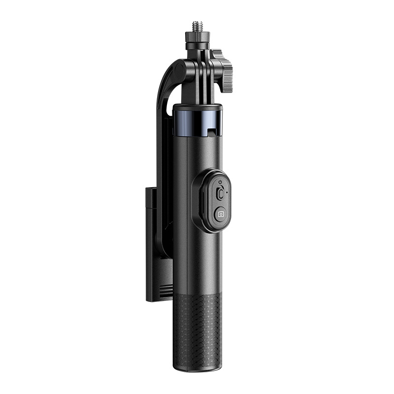 Picture of New mini portable tripod phone selfie stick, floor streaming anti-shake telescopic phone stand and photography essential