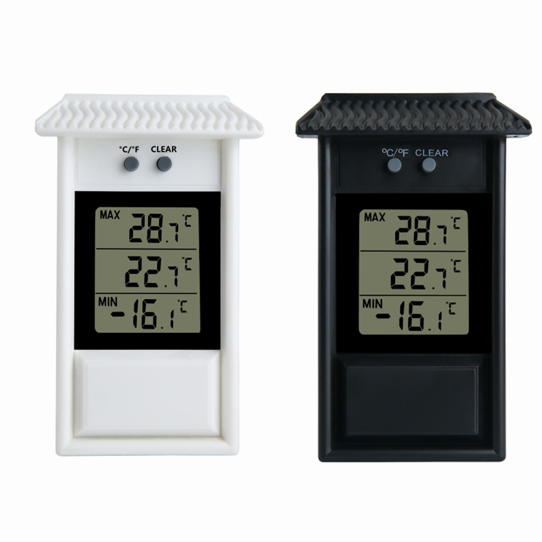 Picture of Outdoor Thermometer Window Garden Special Thermometer Indoor Temperature Measurement Memory