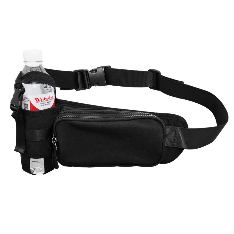 Outdoor Sports Portable Water Bottle Waist Bag Sports Waist Bag Large Capacity Fitness Waterproof Crossbody Water Kettle Waist Bag