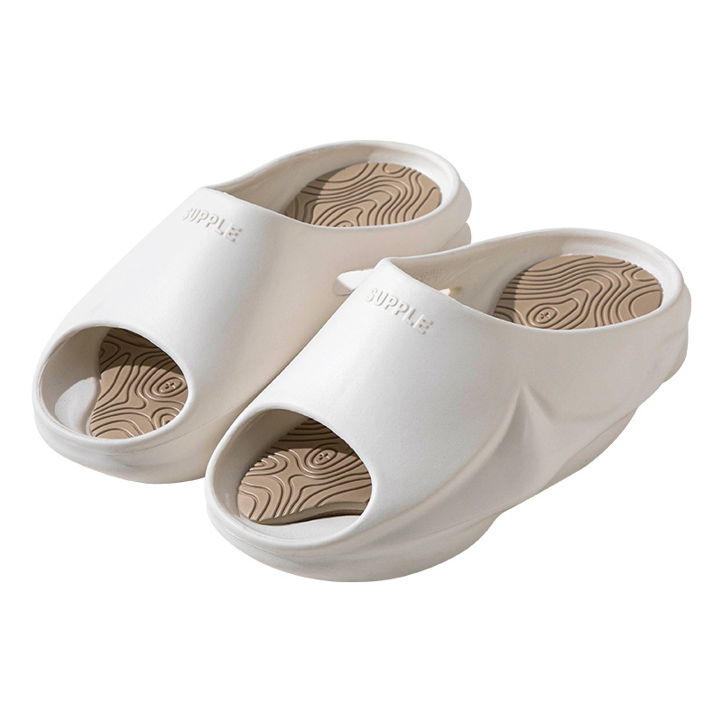 Picture of Clearance EVA slippers home odor and non-slip bathroom bathing and stepping on couple sandals wear outside in summer