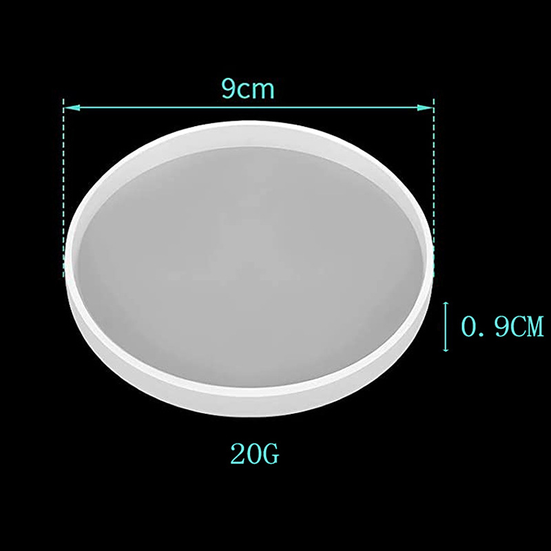 Picture of Strict selection of cross-border dedicated to drip plastic mold storage box mirror square round coasters suit handmade diy silicone
