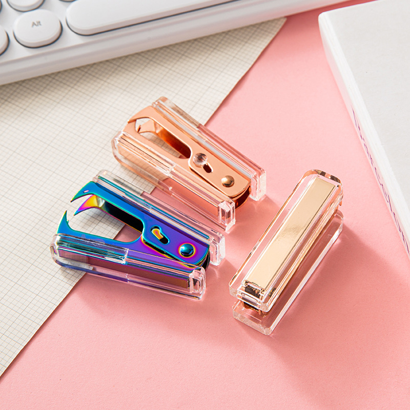 Acrylic rose gold nail puller small portable nail puller with lock Office No. 12 nail puller wholesale