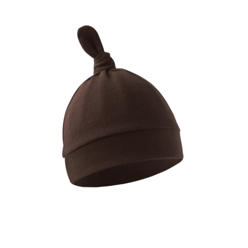 Picture of 2023 foreign trade baby pacifier hat single layer baby chirp hat baby tail hat children pullover hat