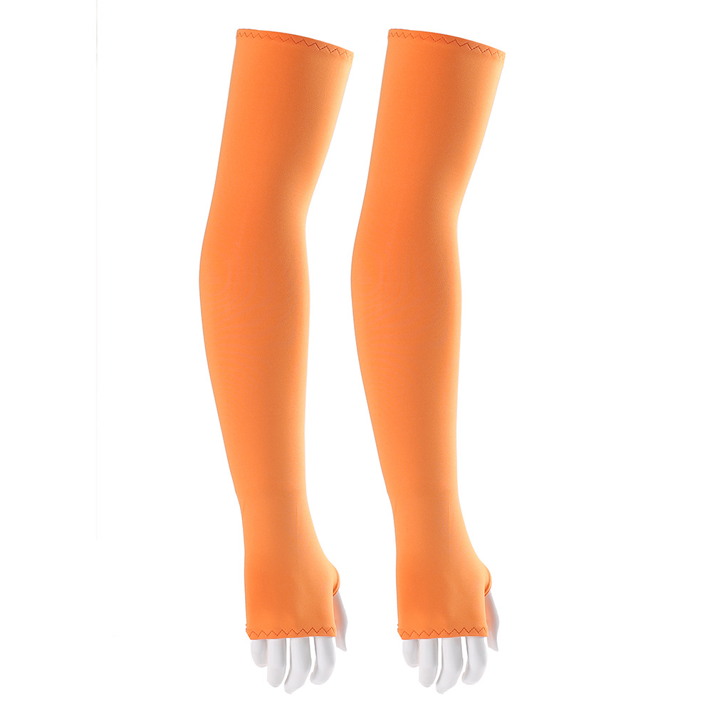 Picture of New Summer Ice Silk Sunscreen Sleeves Bicycle Cycling Sleeves Extra Long Sports Outdoor Fishing Mountaineering Sleeves