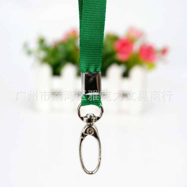 Picture of 1.0cm lanyard work permit lanyard badge work card hanging rope factory card rope certificate card set student
