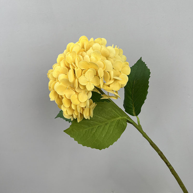 Picture of Artificial Flower 182 Pieces Large Hydrangea High Quality Moisturizing Hydrangea Wedding Floral Decoration Wedding Artificial Flower
