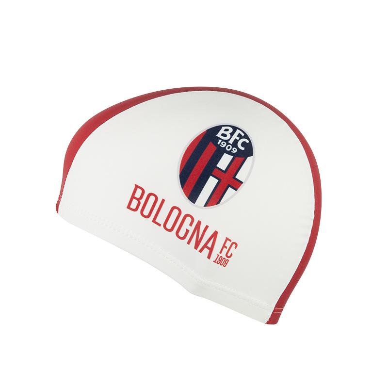 Picture of Swimming cap adult cloth cap swimming cap polyester nylon four needle six thread unisex large swimming belt paper card wholesale