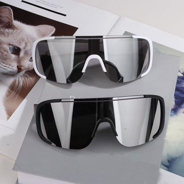 Outdoor Big Frame Riding Glasses Men's Ski Glasses Windproof Sunglasses Mountain Bike Sports Goggles for Women