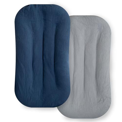 Picture of Cross-border Baby Bed Bed Cover Cotton Yarn Muslin Movable Baby Bed Pressure-resistant Removable Washable Bed Cover