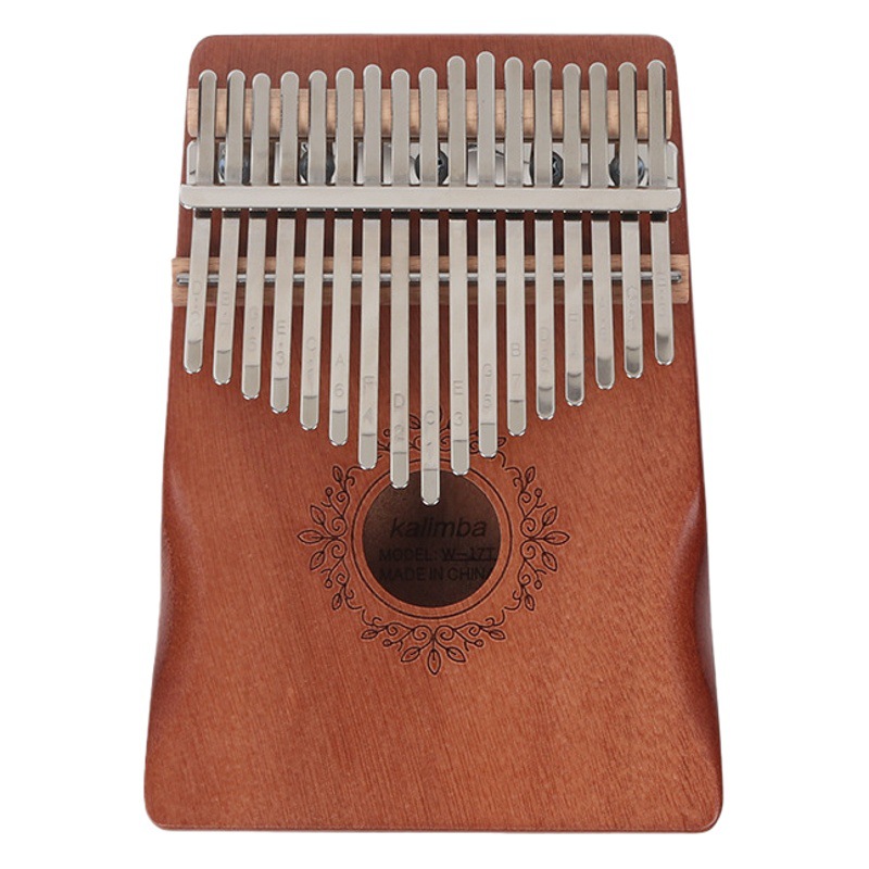 17-tone August Wood thumb piano Butterfly Love flower hand guard finger piano kalinba kalimba African music