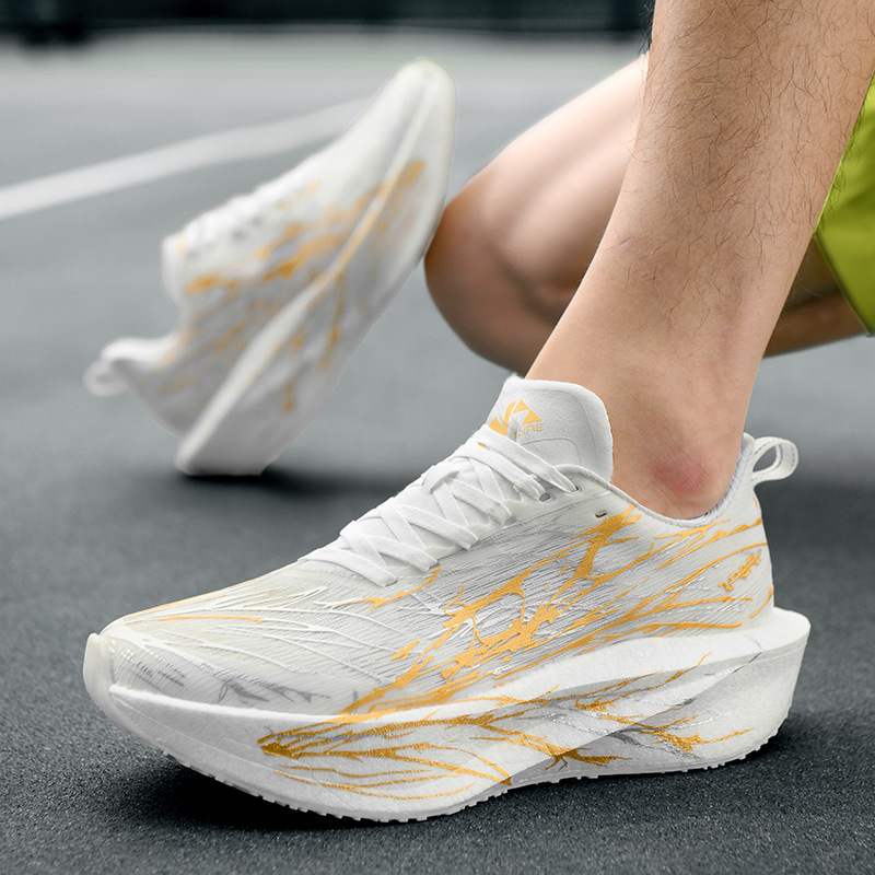 Zhijing 5.0 Running Shoes Men's Shoes: Mesh Breathable, Lightweight, Cushioning, Non-slip Marathon Shoes, Long-Distance Running and Jogging Training Shoes