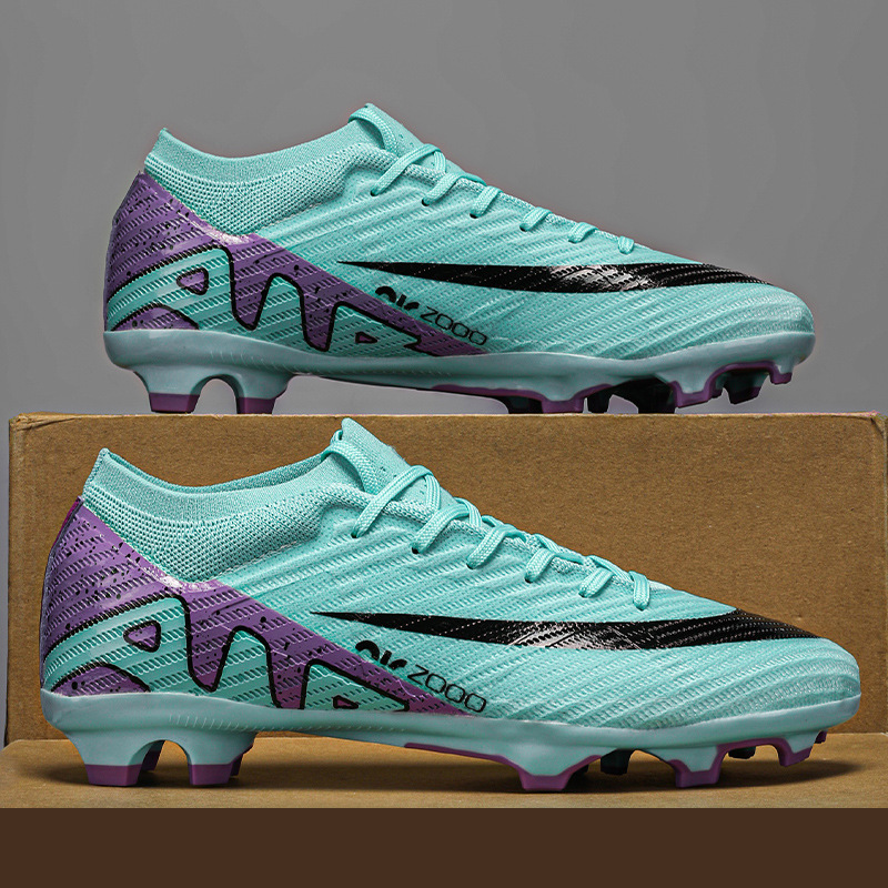 Cross-border foreign trade new low-top football shoes spikes football shoes TF broken nails training shoes footbal l falcon men