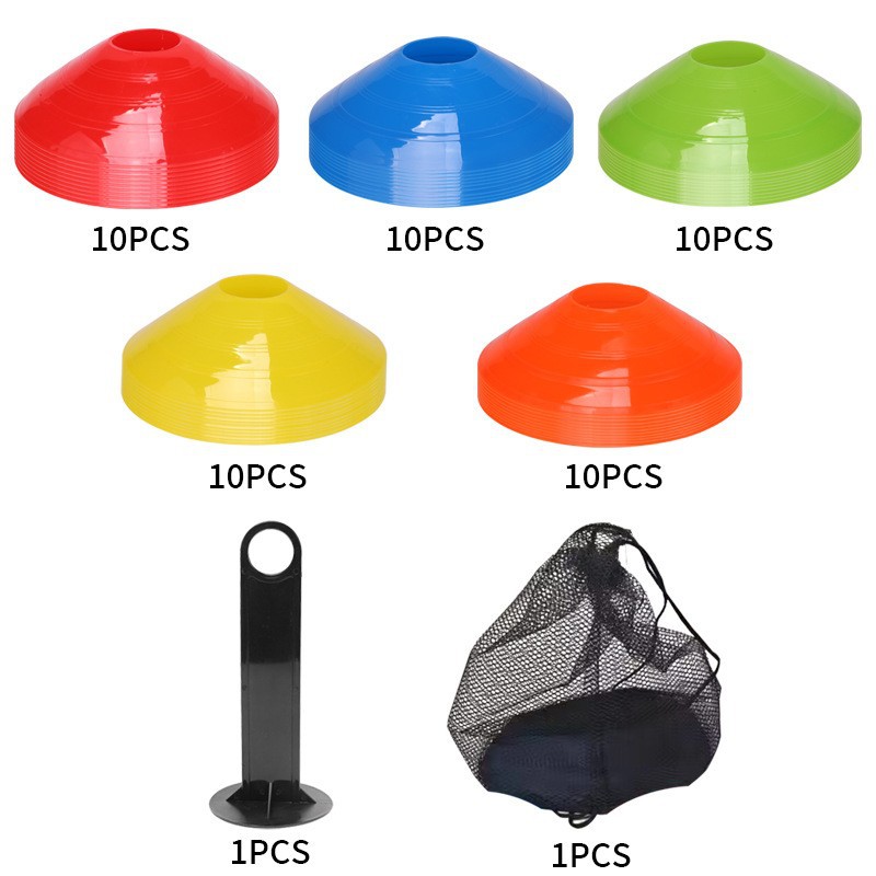 Cross-border Football Training Logo Dish Logo Cone Training Footset Logo Dish Set Football Logo Dish