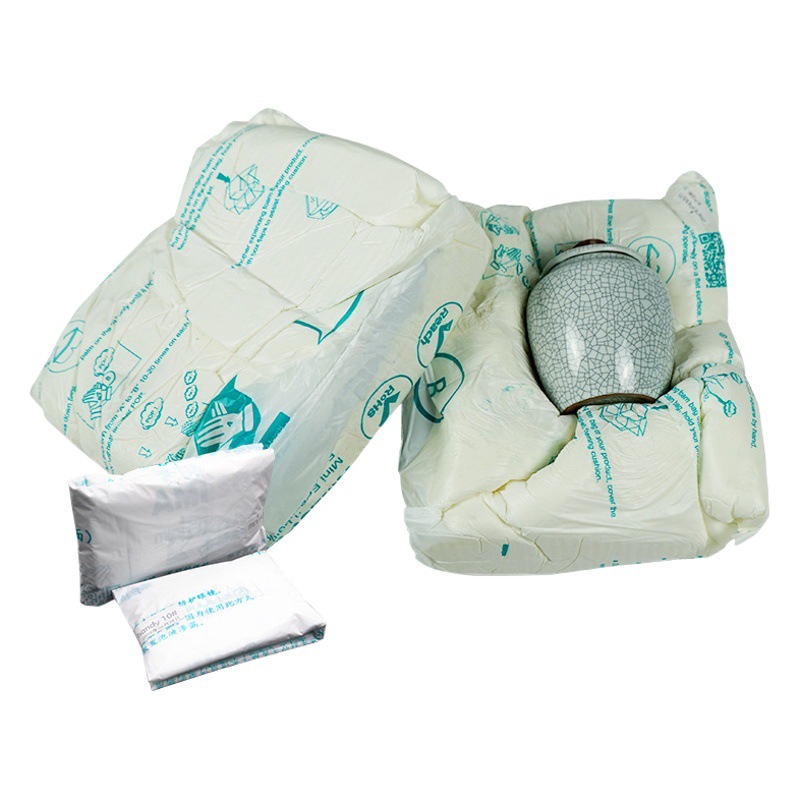 Now Foaming Packaging, No Equipment Required, Free Foaming Bag, Express Logistics Transportation, Instant Hand Clapping Insulation Bag Buffer