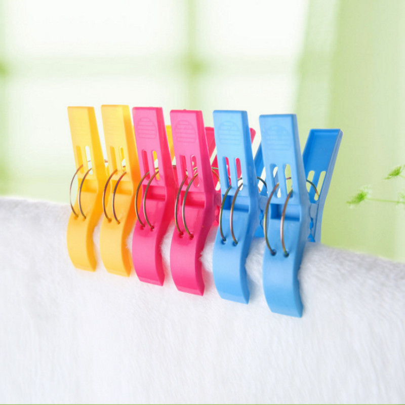 Picture of Cross-Border 4 8-pack quilt clip plastic clip drying quilt big clip clothes windproof clip bed sheets drying clip