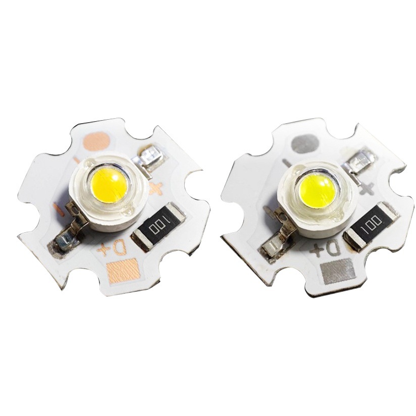1W high-power lamp beads USB light source board 20MM positive White warm white neutral Everbright Power 5V integrated light source