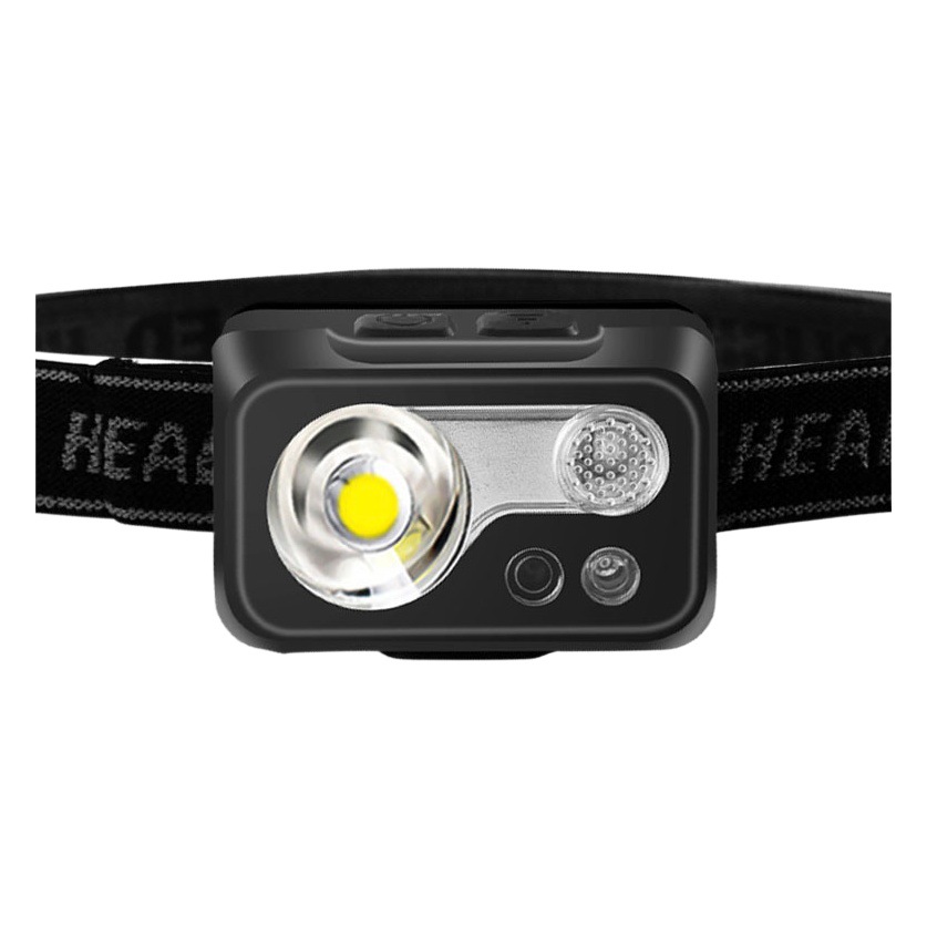 Smart induction usb charging induction headlight led night fishing head-mounted strong light night running small headlight outdoor headlight