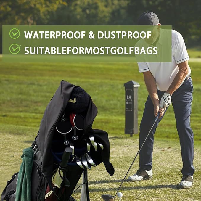 Picture of Golf bag rain cover golf bag dust cover ball bag protective cover golf bag cover