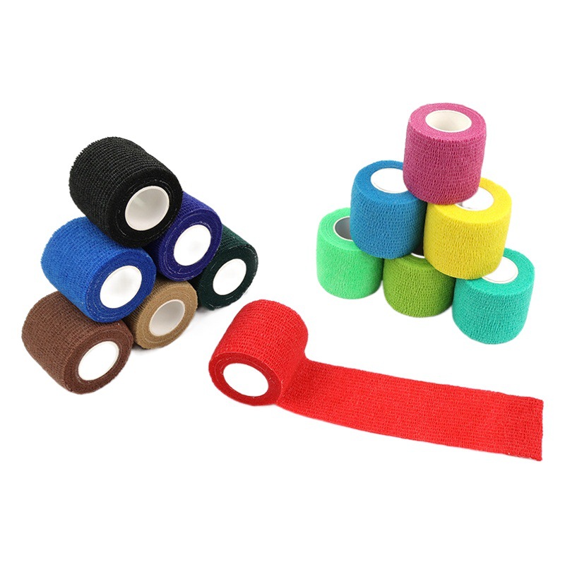 Picture of Factory direct elastic bandage non-woven tattoo sports bandage elastic bandage self-adhesive bandage