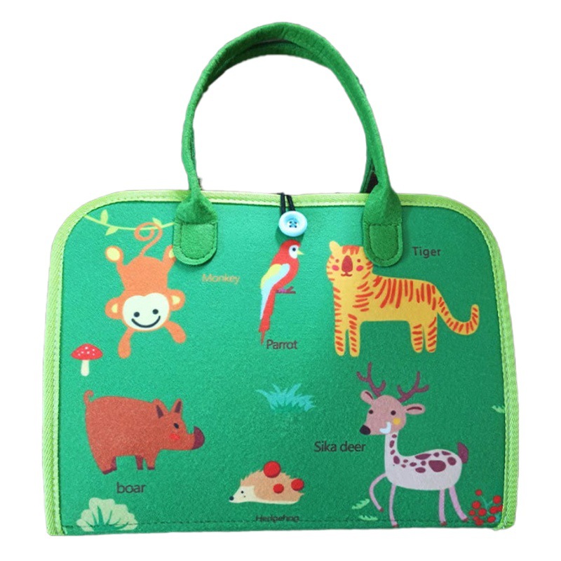 Felt busy board cross-border Amazon provides cpc CE certification Montessori teaching aids children felt Learning Board