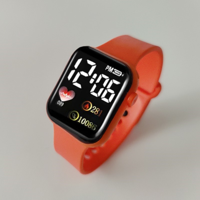 Picture of Cross-Border Led Square Student Digital Watch Couple Waterproof Digital Touch Screen Sports Bracelet Douyin Face Single Delivery