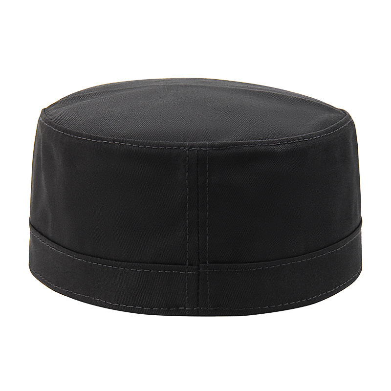 Picture of Hat Men's Spring and Autumn Full Sealed Flat Top Hat Middle-aged Outdoor Casual Cap Non-opening Big Head