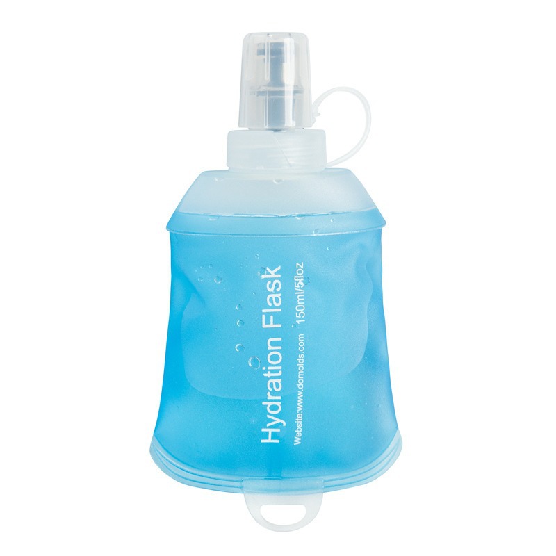 Picture of Folding Soft Water Bottle Tpu Marathon Large Capacity Cycling Mountaineering Hiking Running Soft Water Bottle Ready for Portable