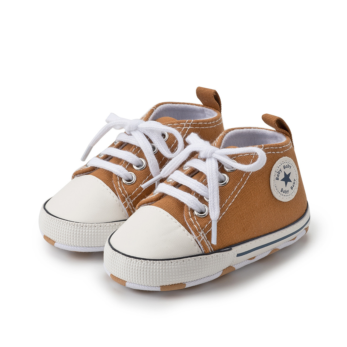 Picture of Amazon popular baby shoes baby shoes classic canvas shoes children's shoes soft bottom toddler shoes baby shoes
