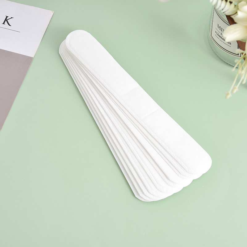 Picture of Hat Anti-Stain Inner Sticker Brim Collar Sweat-Absorbent Sticker Brim Piece Reduced Head Circumference Disposable Hat Pad Anti-Sweat Sticker Military Training