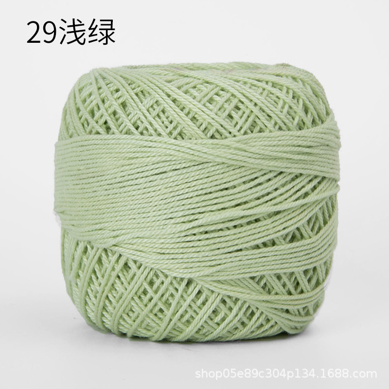 Picture of Color picking No. 3 lace thread wayuu hand-woven bag diy crochet summer cotton fine wool ball