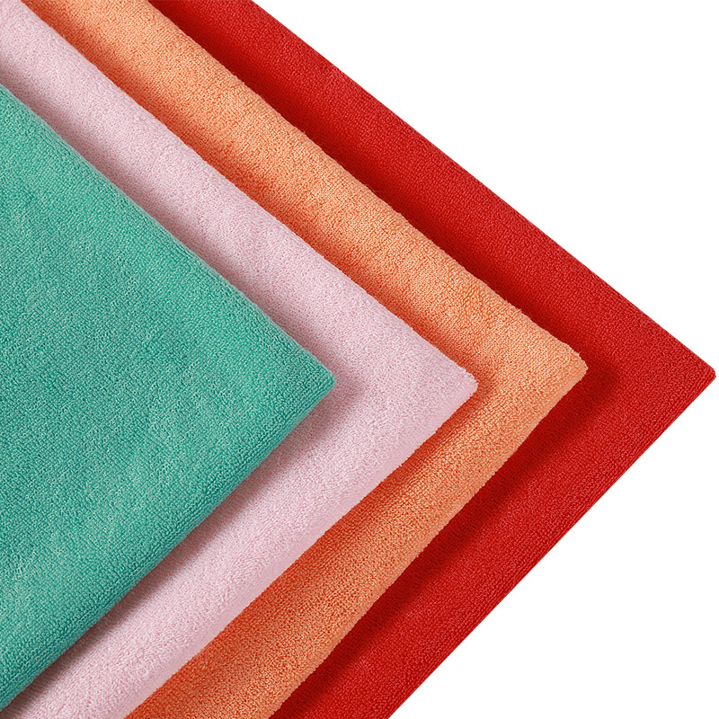 Picture of Towel Fabric Full Polyester Terry Cloth Spot Single Sided 210g Terry Cloth Knitted Microfiber Shoe Material Lining Fabric
