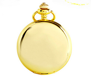 Picture of Pocket watch glossy laser logo lettering retro flip two-sided light quartz pocket watch Boshia leisure pocket watch wholesale