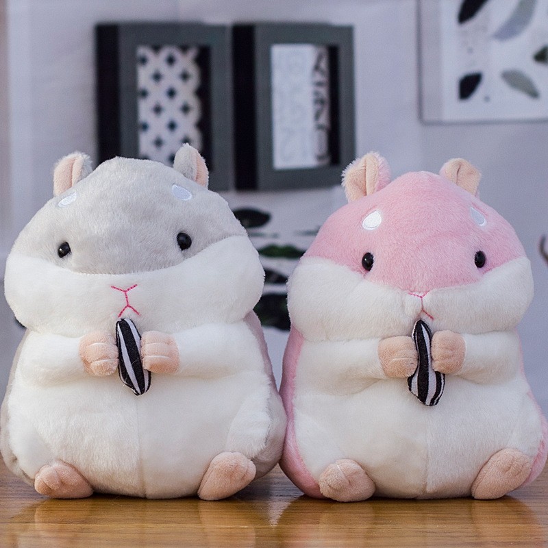 Picture of Cute Plush Toy Doll, Children's Comfort Doll, Birthday Gift for Girlfriend, Wholesale Melon Seed Hamster