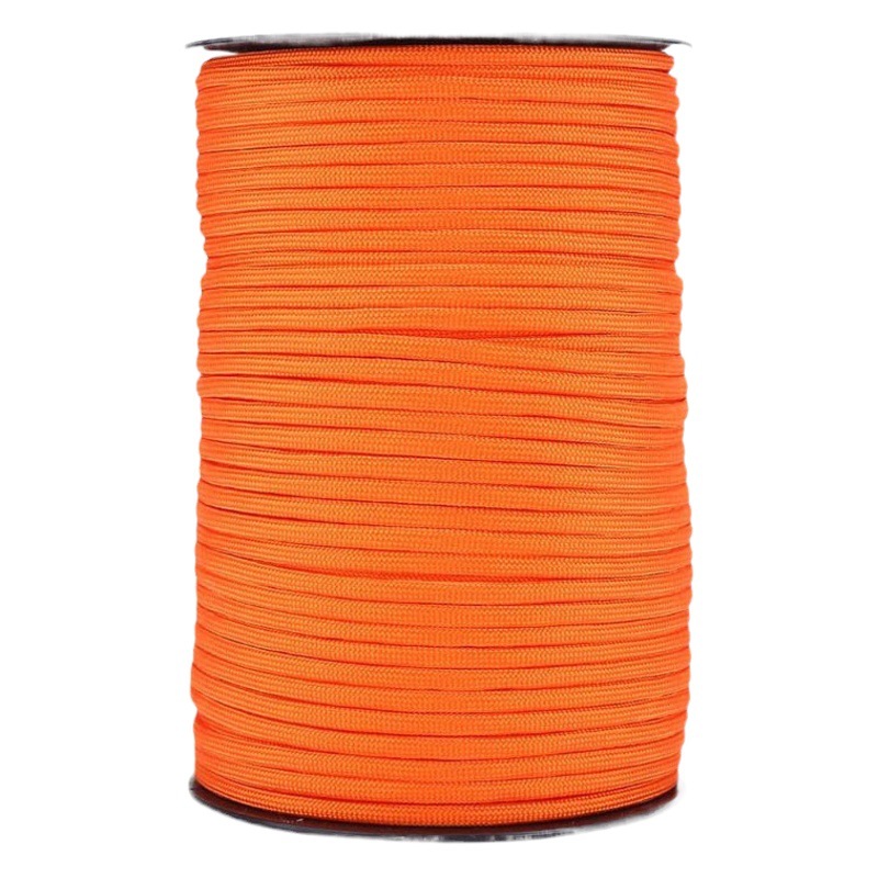 Amazon multi-function Reel 10 core 4mm umbrella rope outdoor paratrooper traction rescue climbing rope without connector 100 m