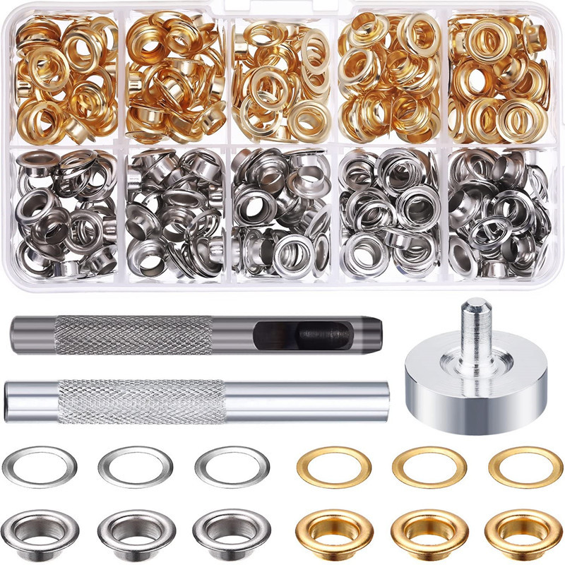 For cross-border 100 suit 6mm tool belt bag shoes shoe eye copper gas eye ring buckle copper metal corns