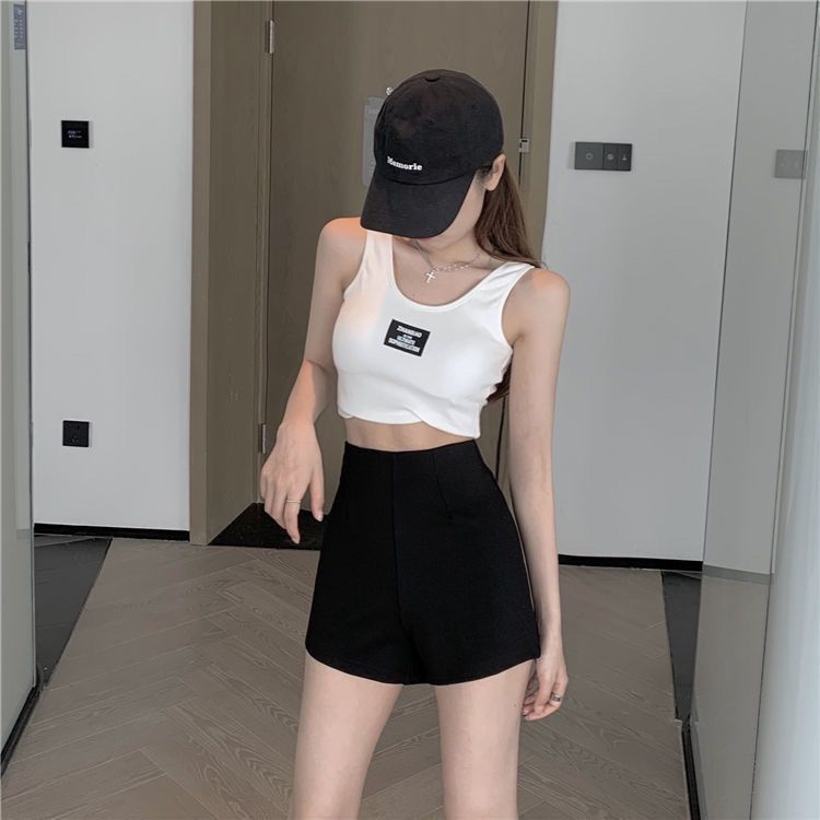 Large Size Women's Clothing Chubby mm2022 Summer Thin High Waist Slimming All-match Outer Wear Leggings A- shaped Wide Leg Short Pants