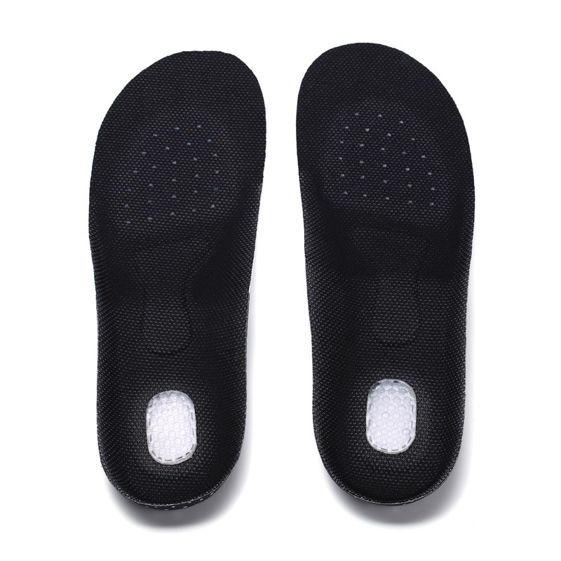Picture of Men's Sports Insole Silicone Latex Shock Absorbing Basketball Men's Running Shoes Mat Large Non-Odor Deodorant Sweat Absorption