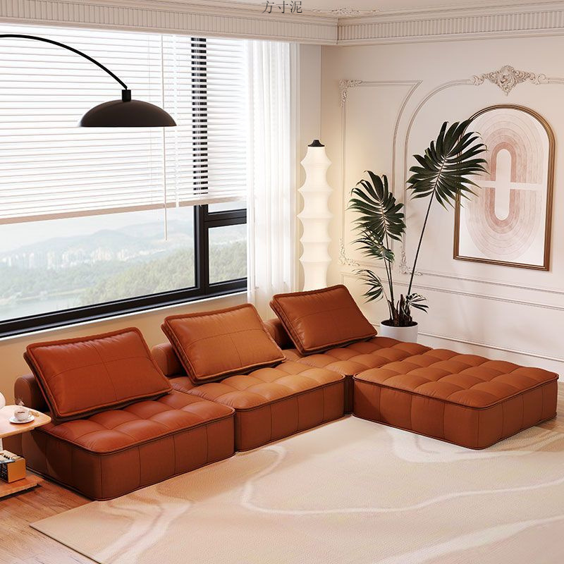 Lazy Sofa Lying Sleeping Tofu Block Sofa Single Tatami Rental Room Square Combination Small Sofa Factory