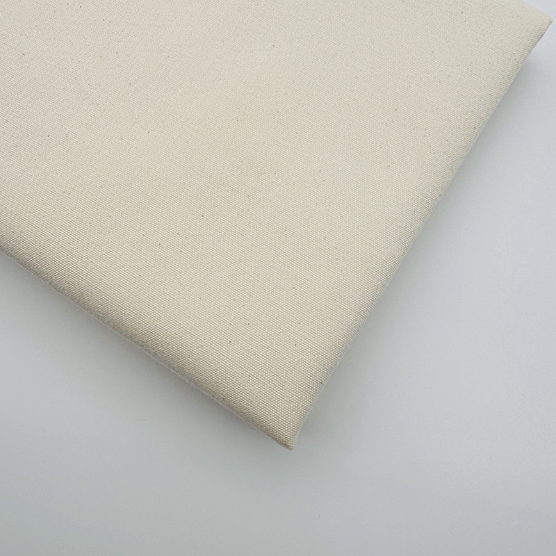 Picture of Wholesale 340g Pure Cotton Canvas Tent Bag Fabric Plain Canvas Customizable Cotton White Raw Cloth