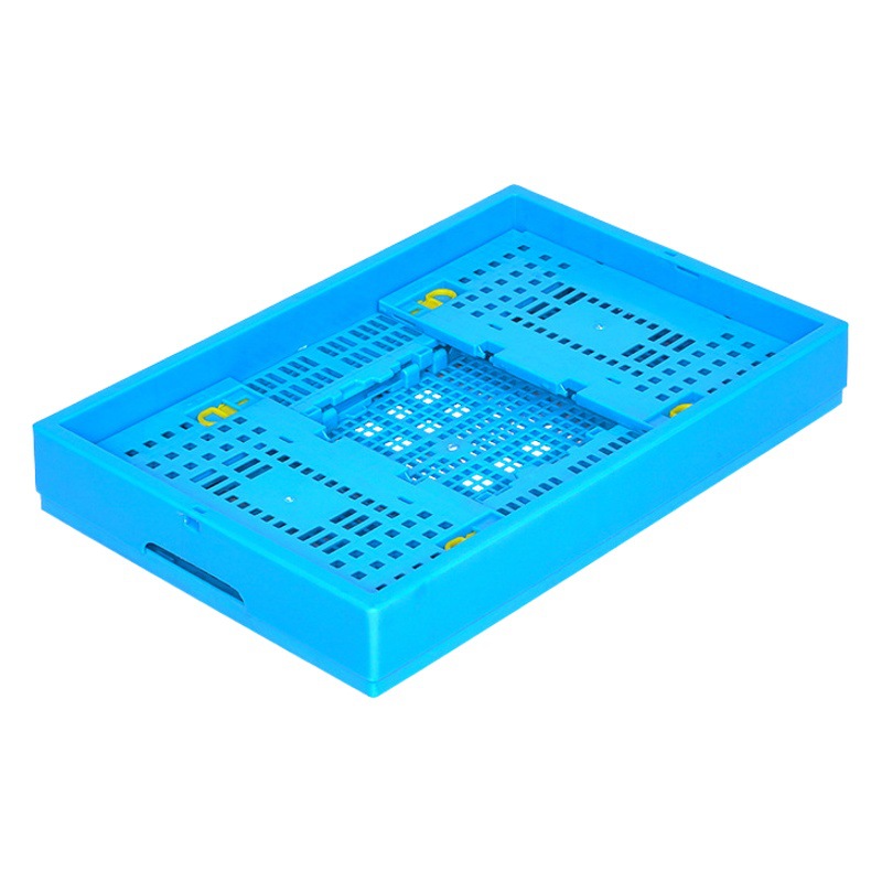 600-250 folding turnover basket plastic basket warehouse folding basket tool basket 600*400*250 logistics Folding Basket