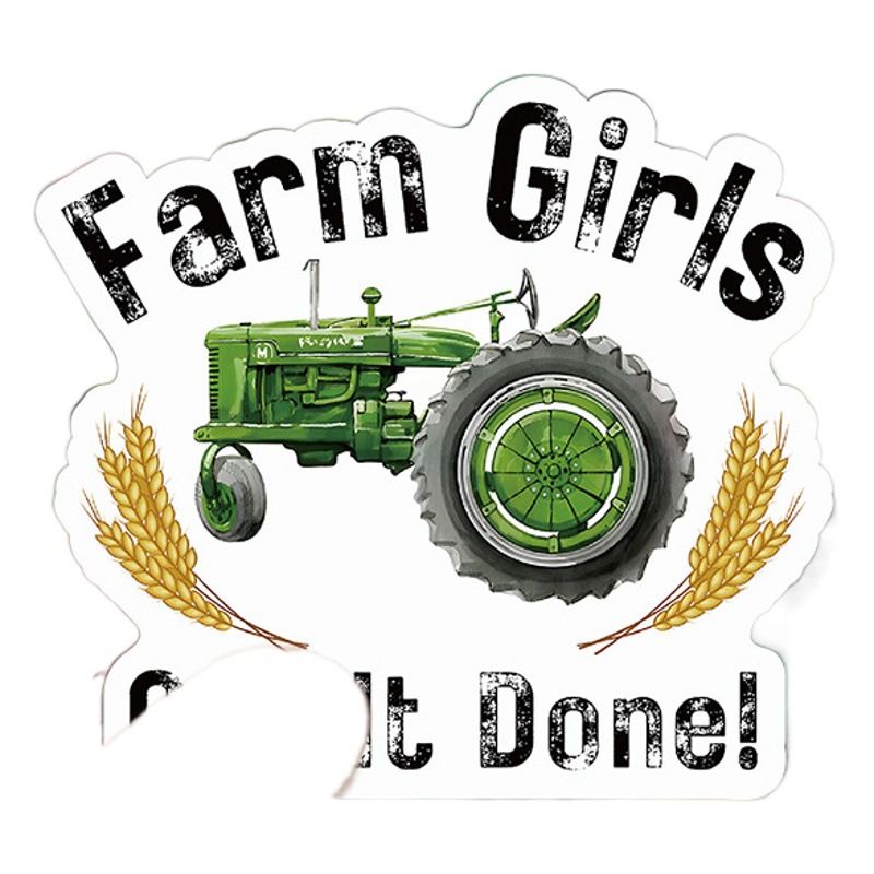 50 agricultural tractor cartoon graffiti stickers hand account skateboard motorcycle guitar waterproof stickers factory wholesale
