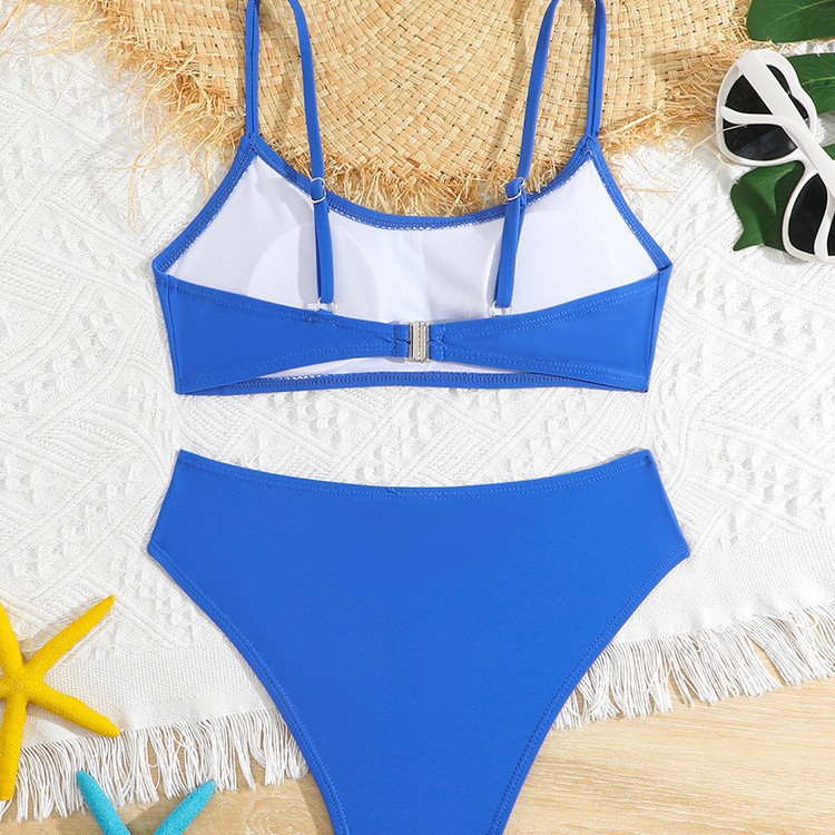 Picture of European and American New Children's Swimwear Girls' Split Bikini Big Kids Amazon Cross-border Swimwear in stock Bikini