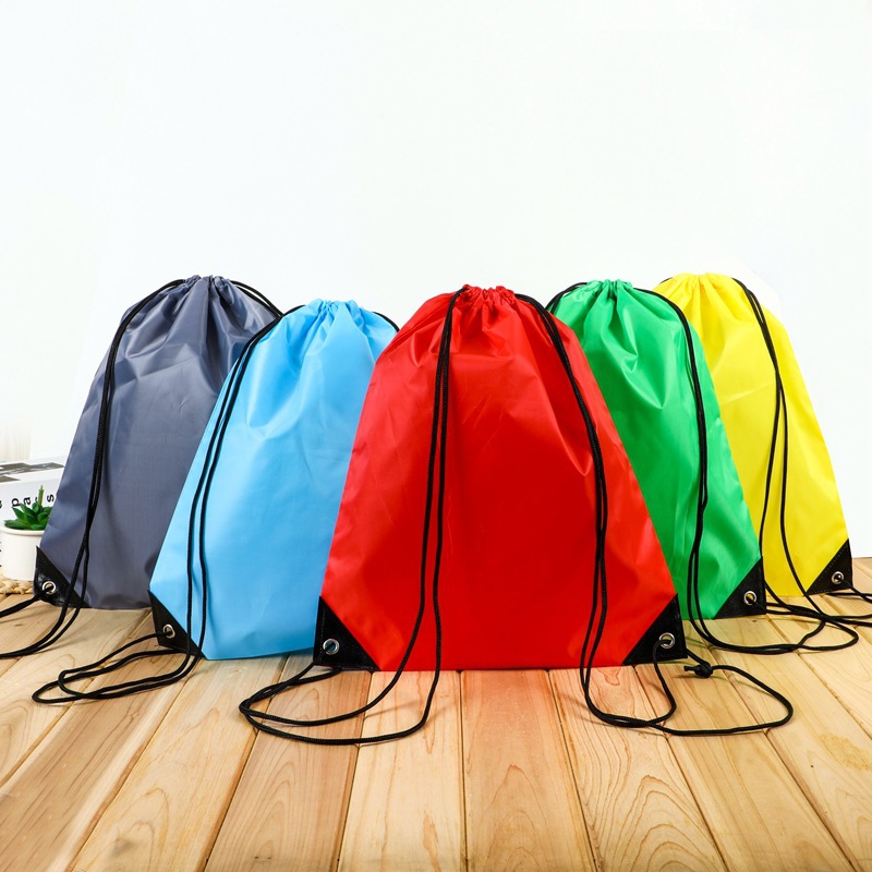 Manufacturer's Ready-Made Drawstring Backpack, Unisex Sports Basketball Bag, Simple, Lightweight, Large-Capacity Storage Backpack