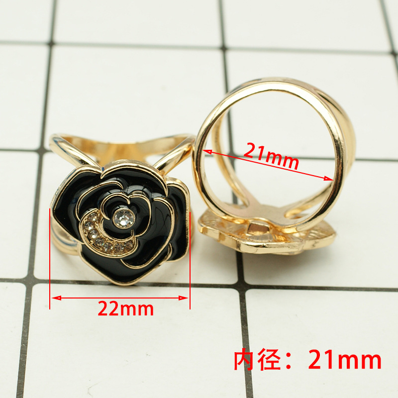 Picture of South Korea multi-functional scarf buckle high-grade Pearl fashion new Camellia windbreaker belt buckle high-end jewelry wholesale