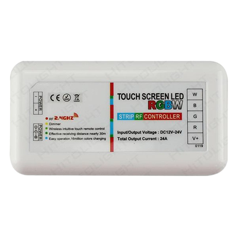 Picture of Xilai lamp 2.4g touch led controller color RGBW light strip module light bar high power dimmer 24A