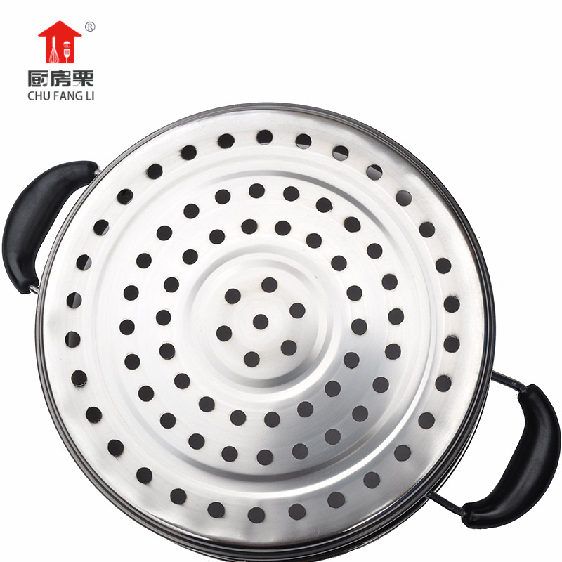 Picture of Lvye Stainless Steel Two-Layer Double Bottom Steaming Soup Pot Uncoated Stainless Steel Household Soup Pot 26 Small Milk Pot