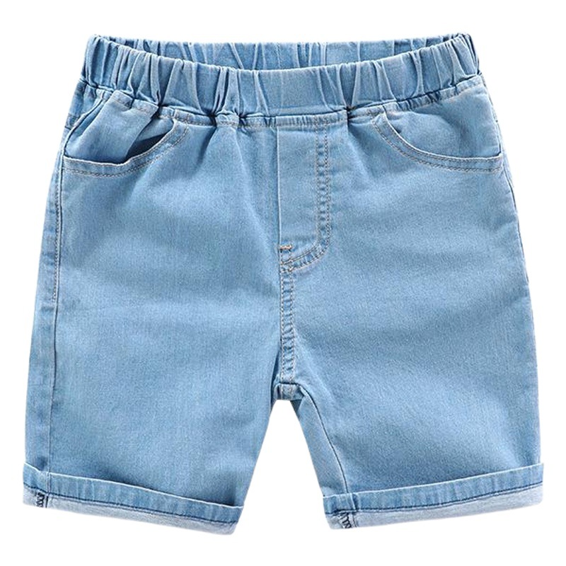 Children's Jeans 2025 Summer Thin Stretch Jeans Versatile Trendy Kidsren's Clothing Street Stall Wholesale Manufacturer Supply