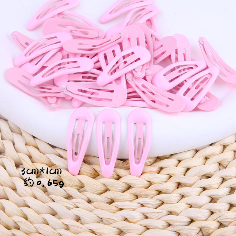 Picture of Candy Colorful Hairpin Hyuna Style Colorfulful Water Drop Clip Glue Bb Clip Hairpin Duckbill Clip Korean DIY Headwear Wholesale