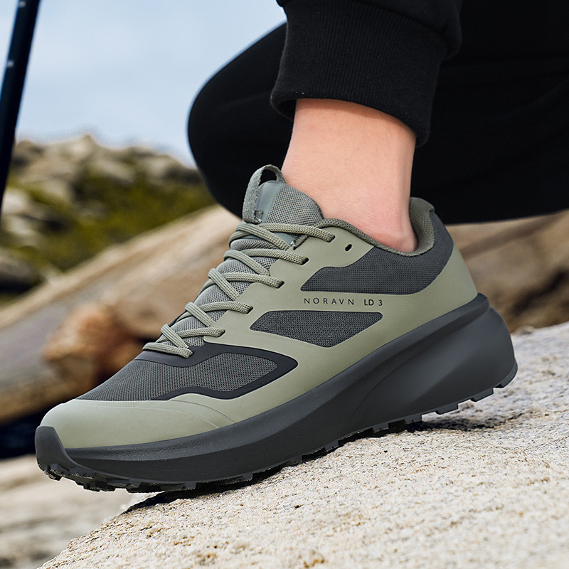 Bird Shoes Replacement Ld3 Outdoor Hiking and Mountaineering Casual Sports Men's Shoes Thick-Soled Non-Slip Mesh Breathable Running Men's Shoes