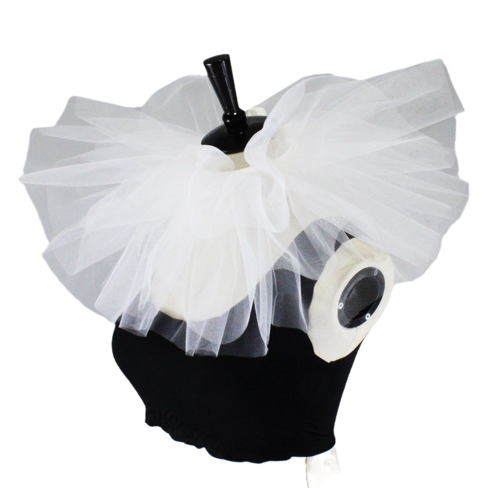 Cross-border Mesh Puffy False Collar Stage Performance Studio Photography Props Europe and America Amazon